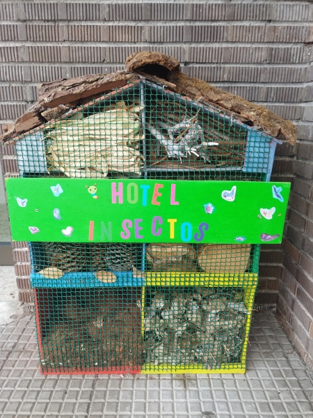 Un hotel de insectos